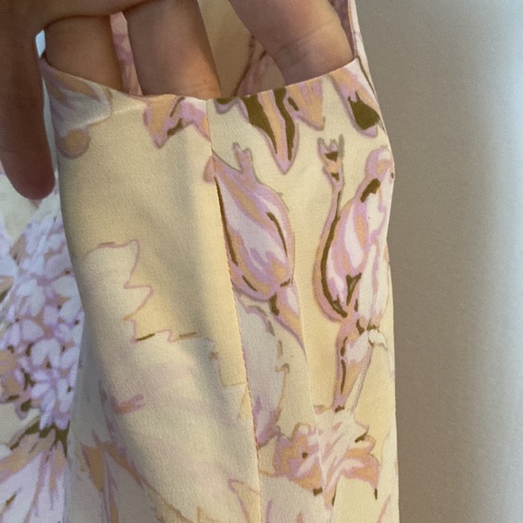 STINE GOYA silk floral slip dress size large - Picture 8 of 13